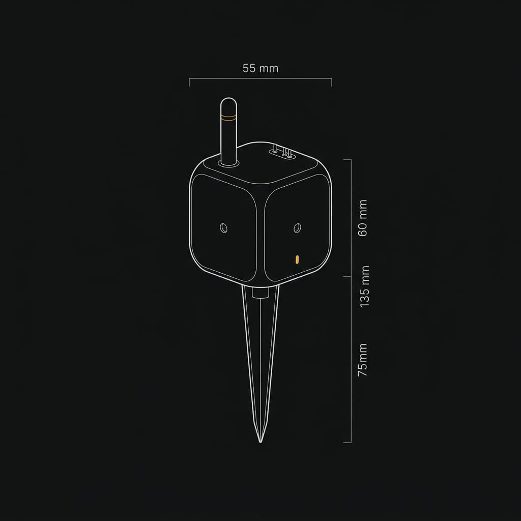 Unattended Ground Sensor — technical schematic